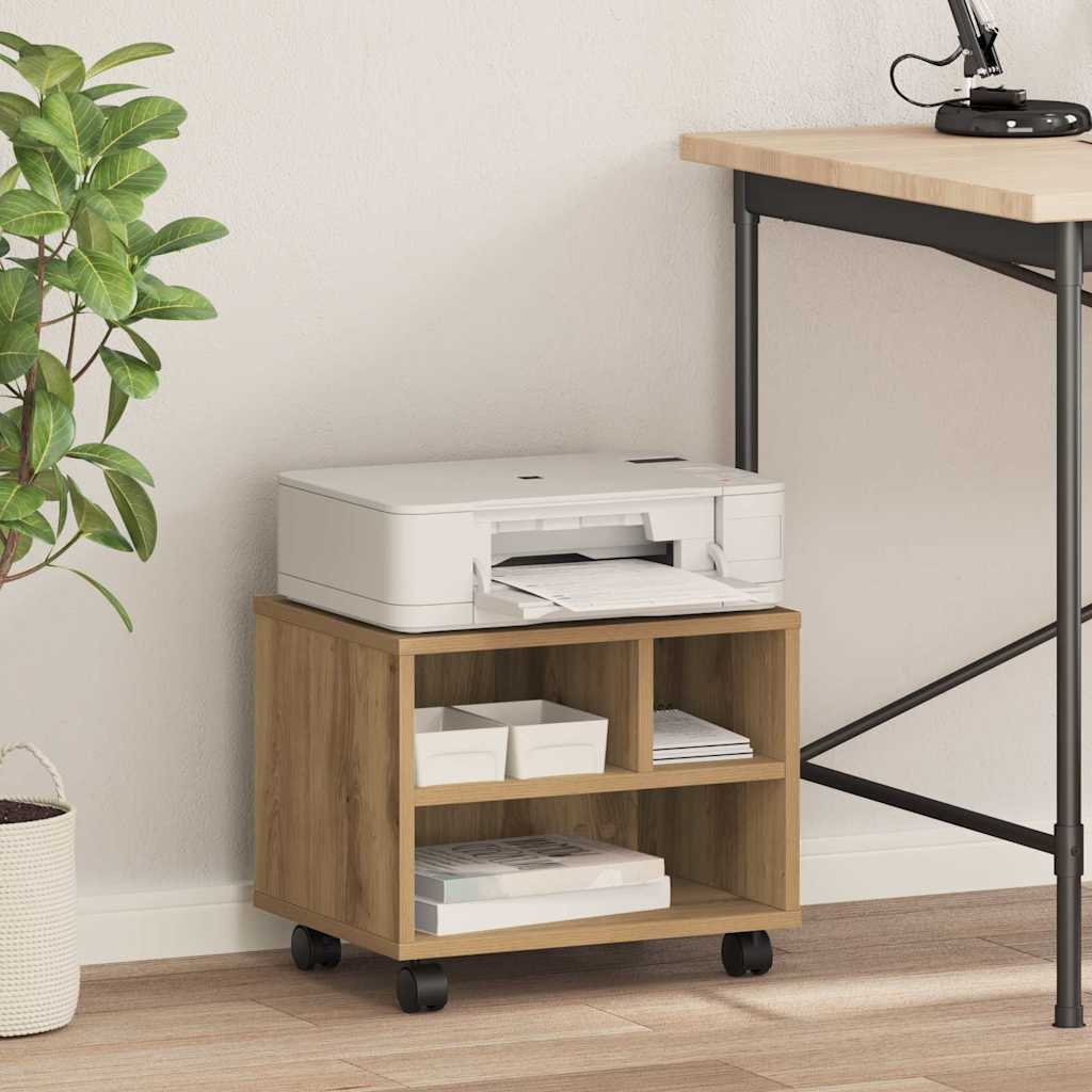 printer stand with wheels 41x32x34.5 cm   printer stand
