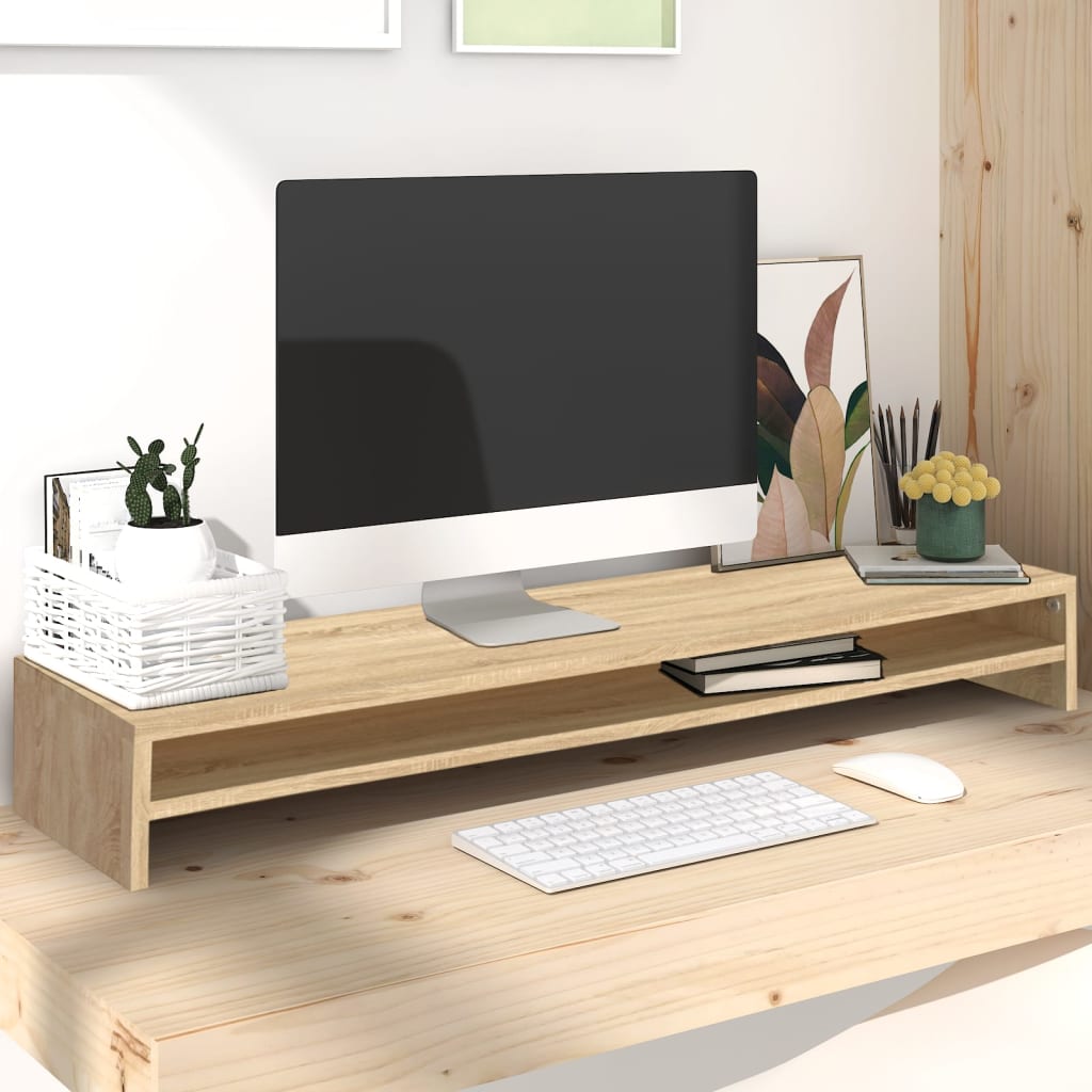 Monitor Stand 100x Wood Material   Monitor Stand 100x Wood Material